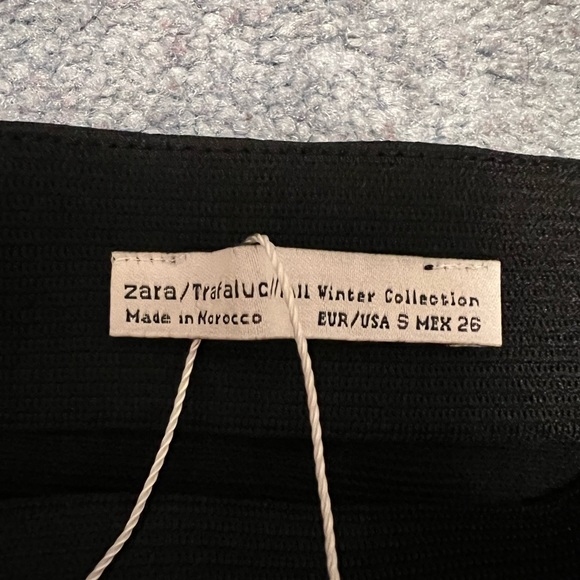 Zara Ribbed Bodycon Skirt Size S - Picture 2 of 5